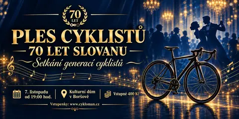 Plakát: Ples cyklistů