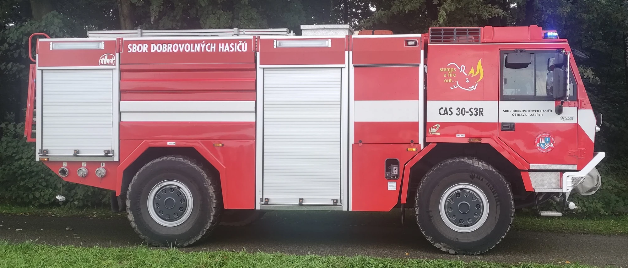 Plakát: Hasičský ples 2027 SDH Ostrava-Zábřeh