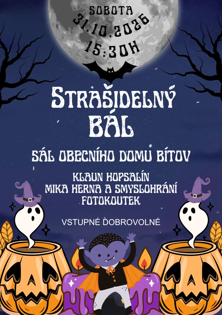 Plakát: Strasidelný bál