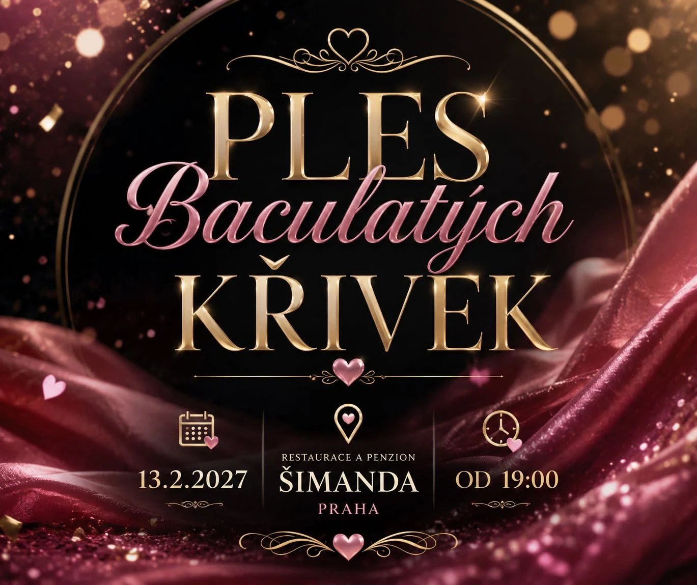 Plakát: Ples Baculatých Křivek 2027