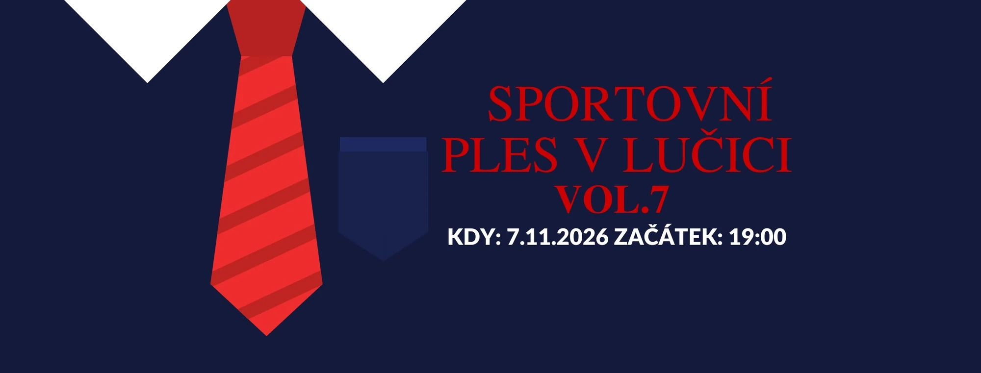 Plakát: SPORTOVNÍ PLES V LUČICI VOL. 7