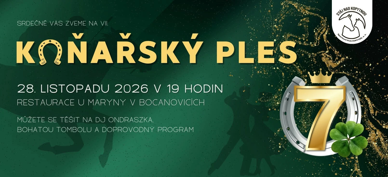 Plakát: Koňařský ples 2026