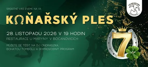 Plakát: Koňařský ples 2026