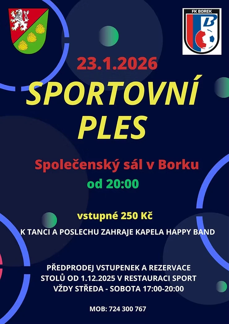 Plakát: Sportovní ples