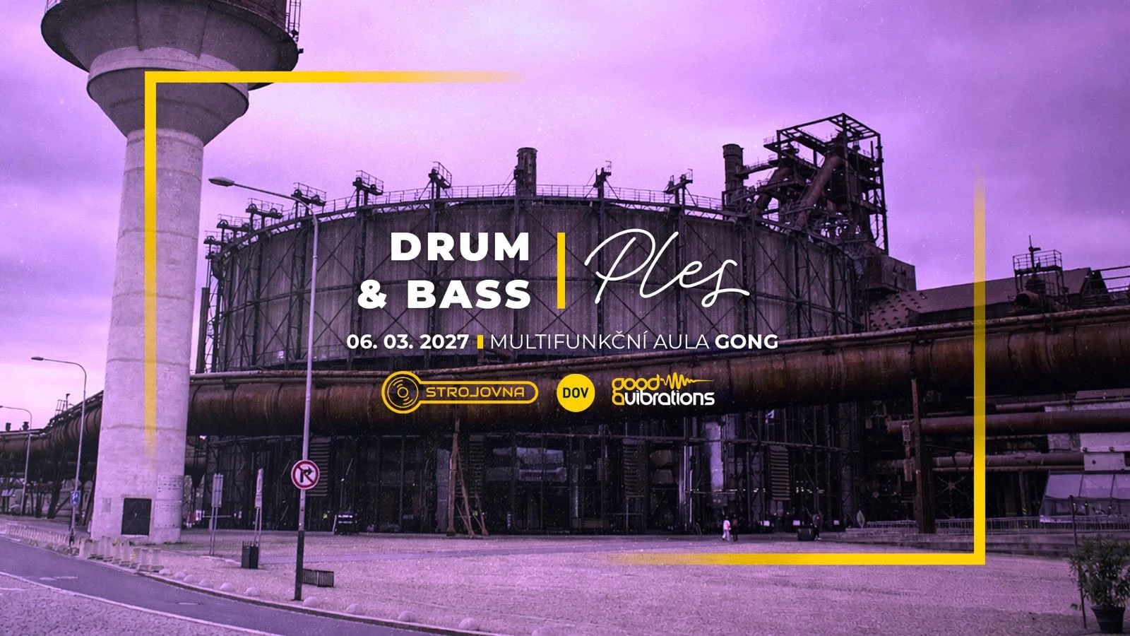 Plakát: Drum & Bass ples 2027 (4. ročník)