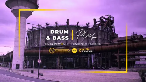 Plakát: Drum & Bass ples 2027 (4. ročník)
