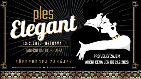 Plakát: Ples Elegant 2027