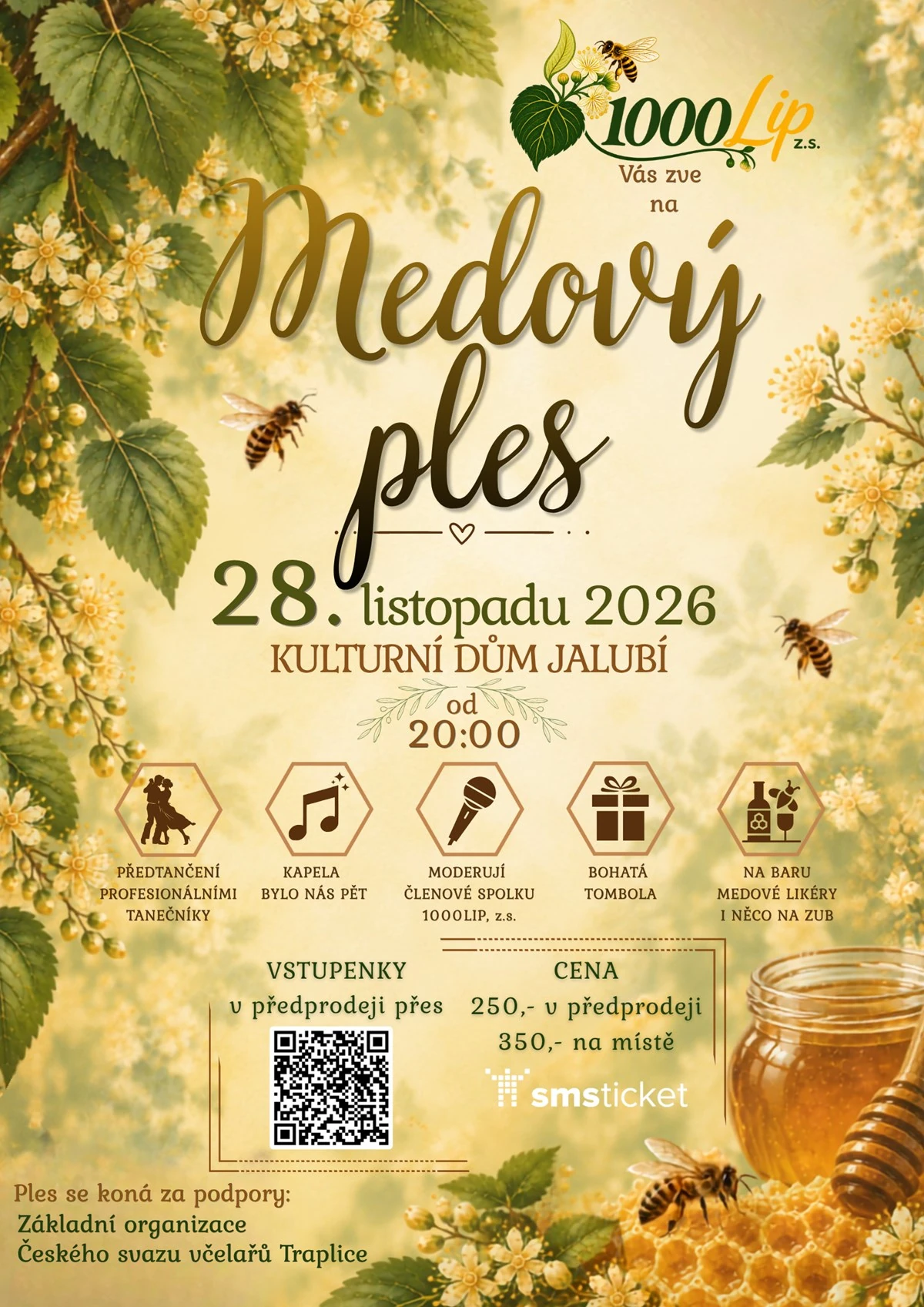 Plakát: Medový Ples- Jalubí