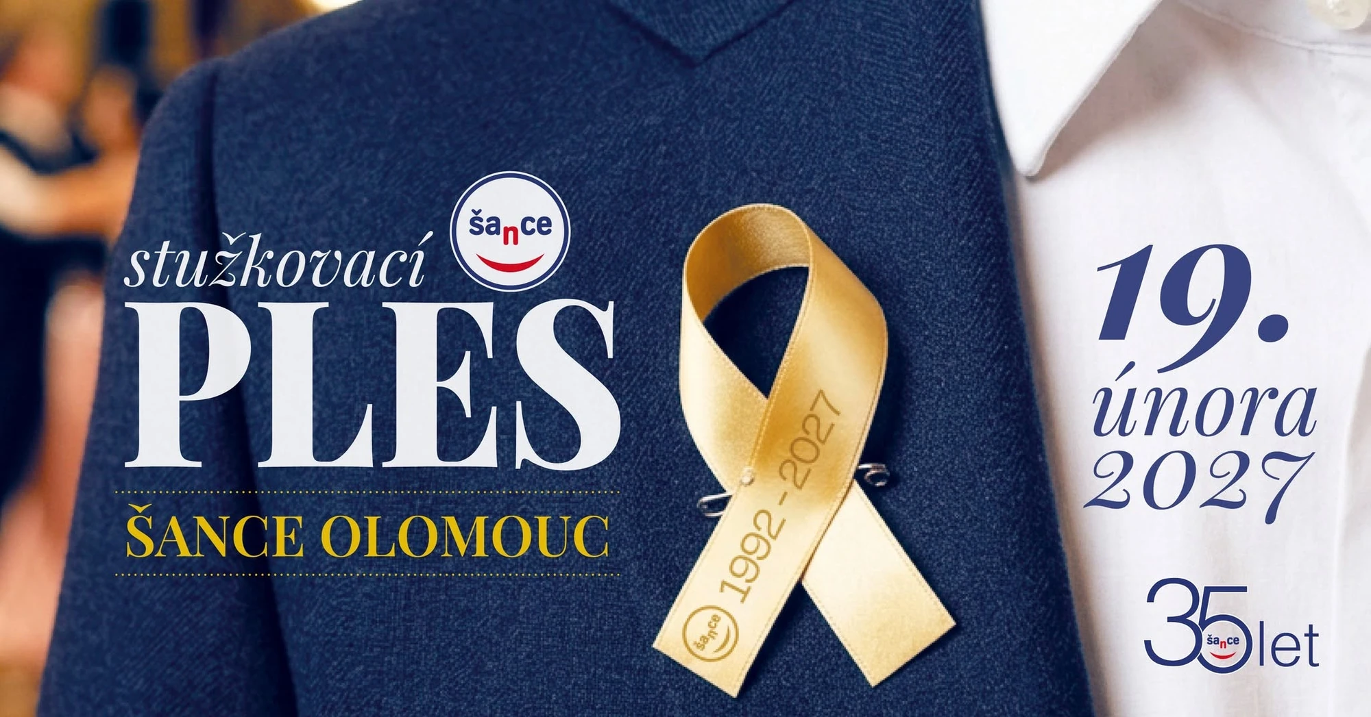Plakát: Stužkovací ples Šance Olomouc