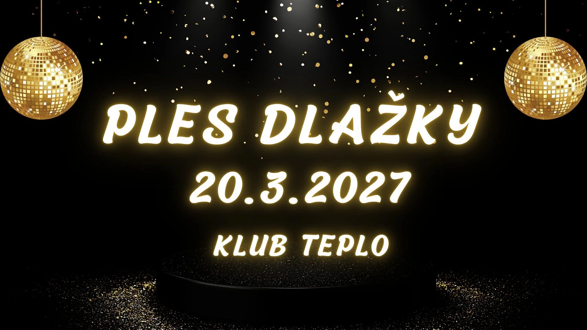 Plakát: PLES DLAŽKY