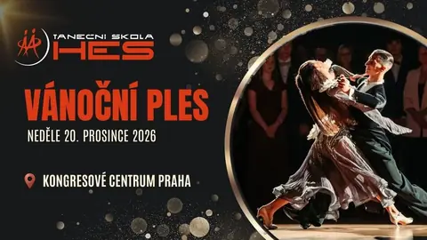 Plakát: 2. Vánoční ples TŠ Hes 2026