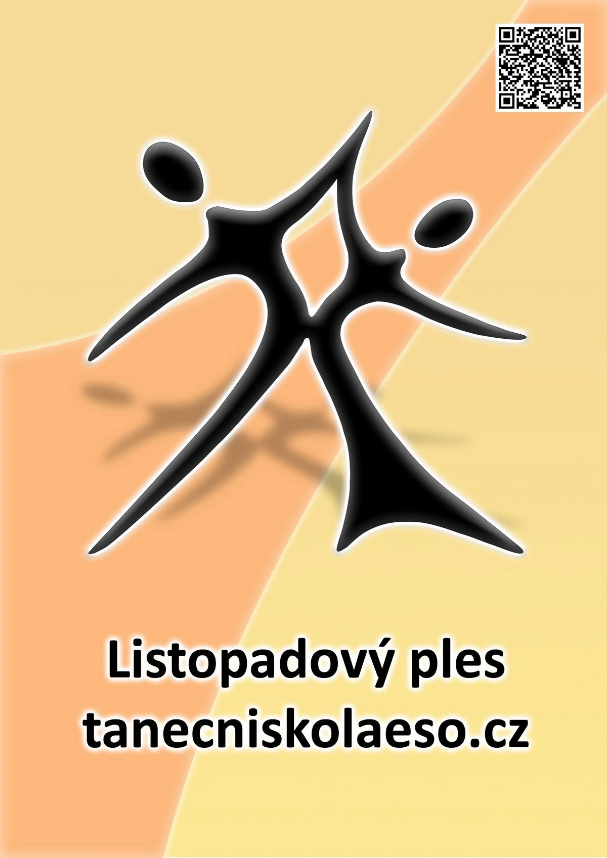 Plakát: Listopadový ples Taneční školy Eso