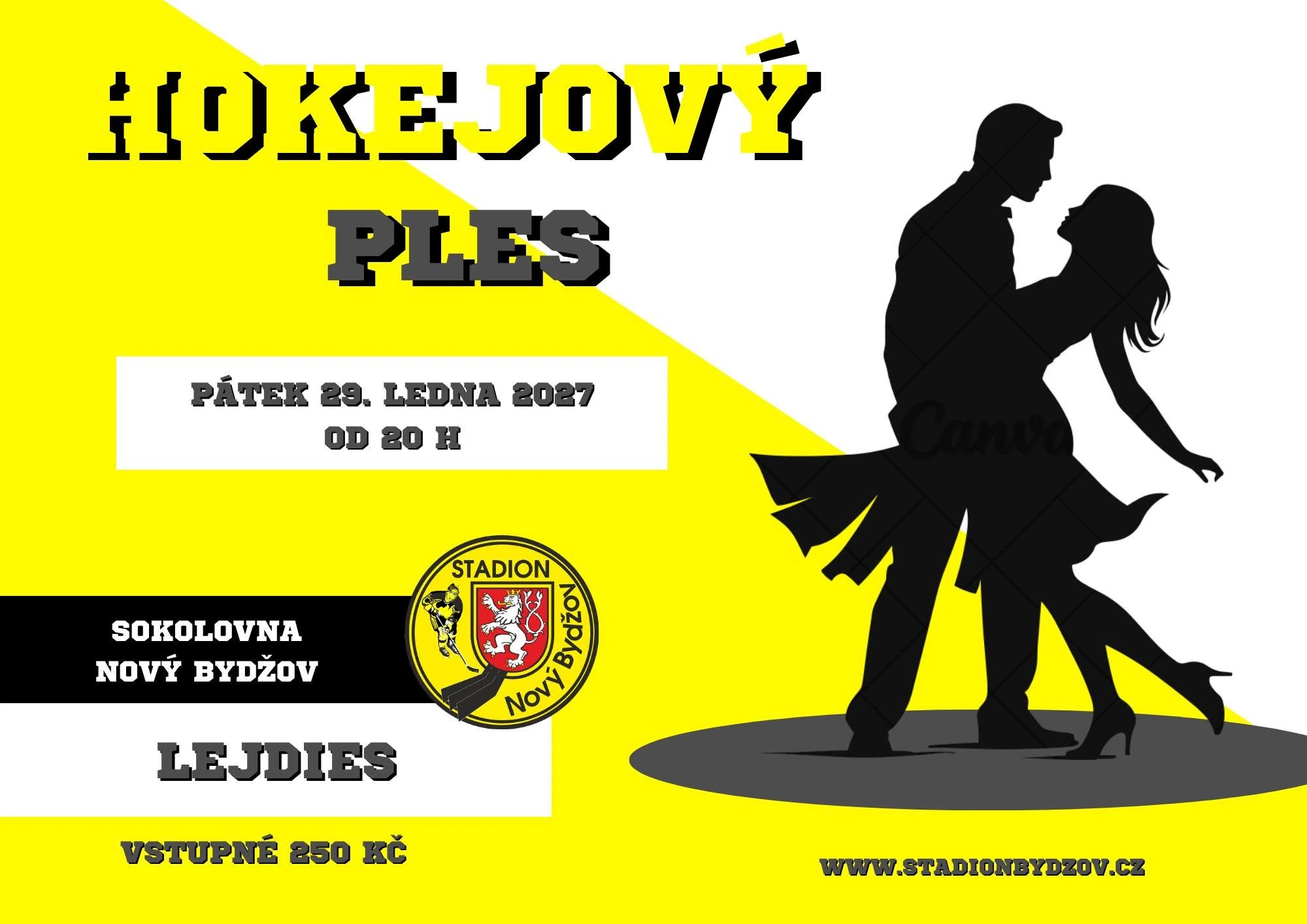 Plakát: 10. Hokejový ples