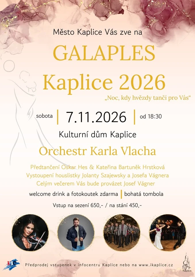 Plakát: Galaples Kaplice 2026