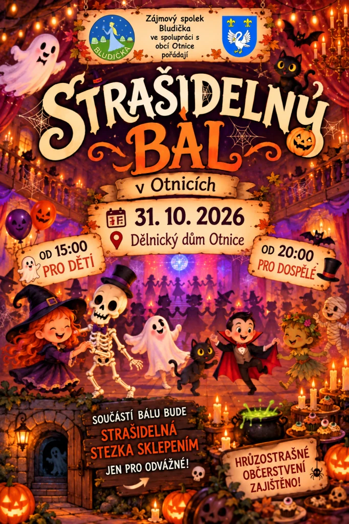 Plakát: Strašidlácký bál