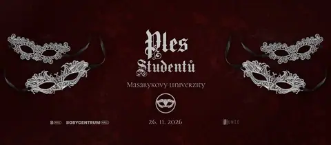 Plakát: Ples studentů Masarykovy univerzity 2026