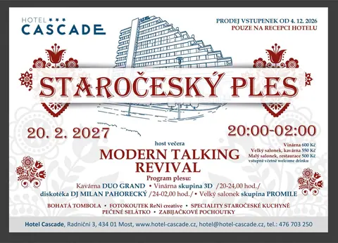Plakát: STAROČESKÝ PLES 2027